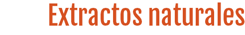 Extractos naturales