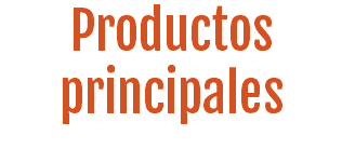 Productos principales